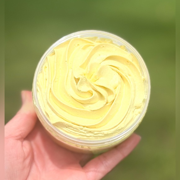 Hand Crafted Other - SKIN LOOKS Turmeric GLOW ON - Whipped Soap Sugar Scrub Face/Body Handcrafted